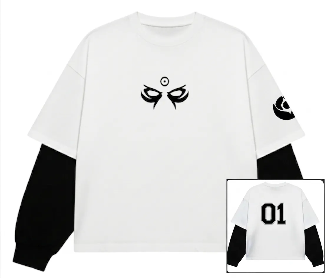 Hashirama Dr sleve Tee detail 1